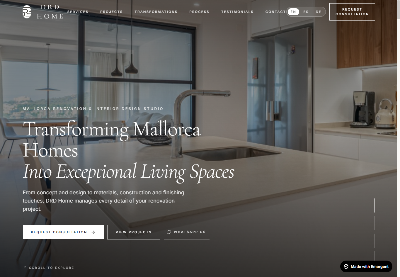 DRD Home case study preview